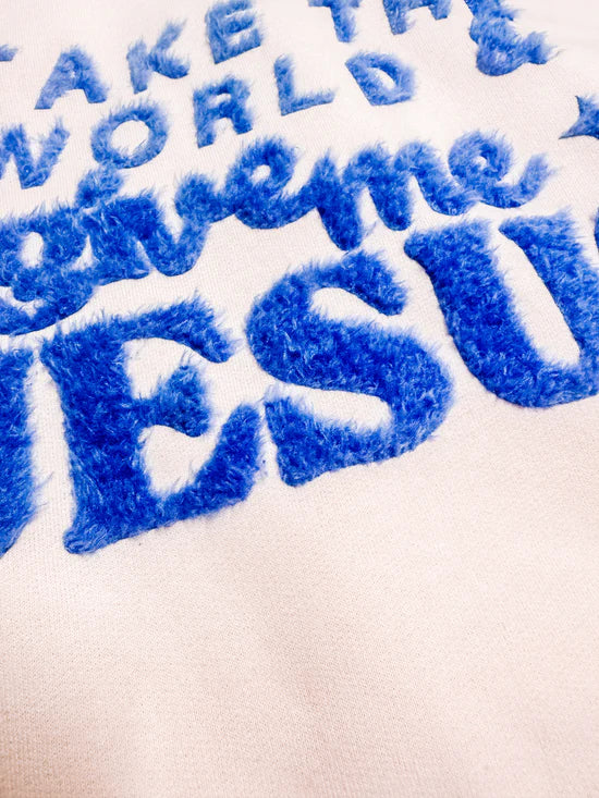 Take the World Give me Jesus Fuzzy Faith Sweatshirt