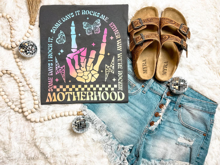 Motherhood Bella Canvas Graphic Tee