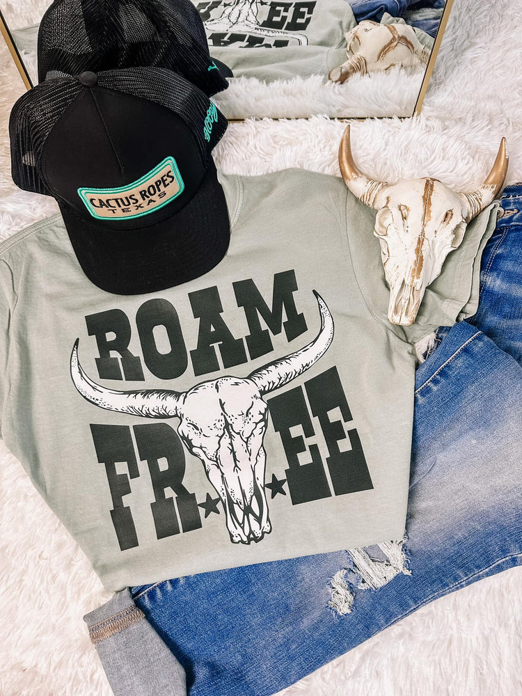 Roam Free Comfort Colors Graphic Tee