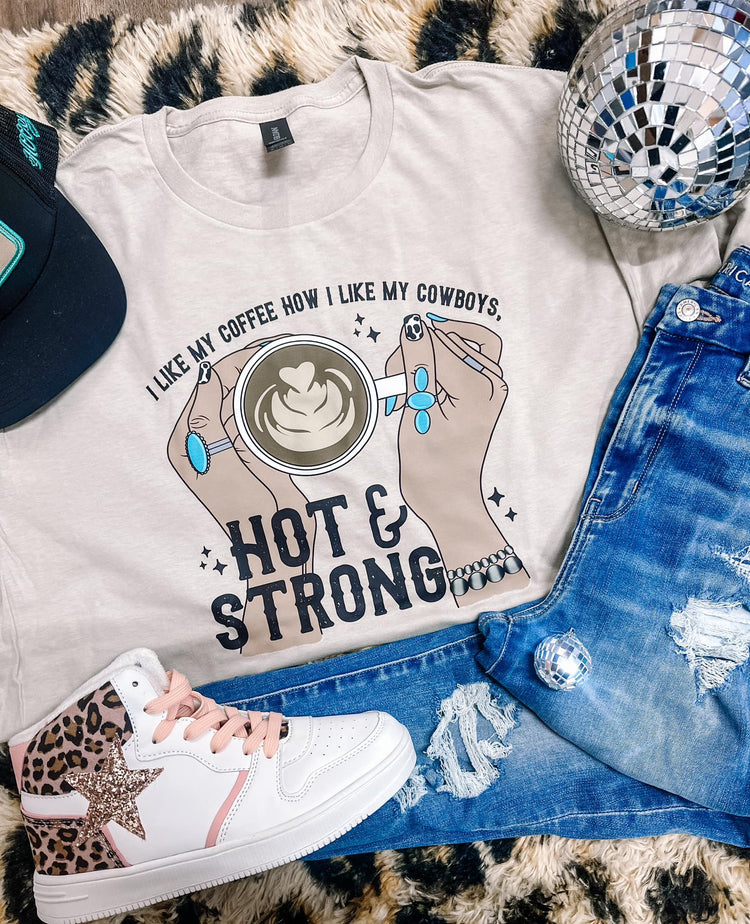 Hot & Strong Bella Canvas Graphic Tee