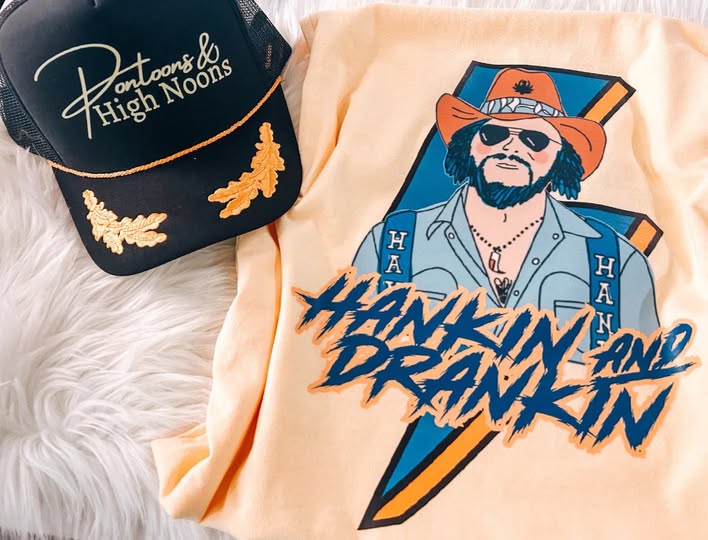 Hankin And Drankin Comfort Colors Graphic Tank Top
