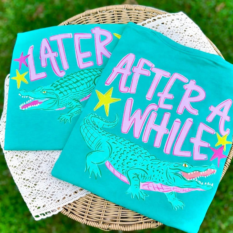 See You Later Alligator Comfort Colors Graphic Tee