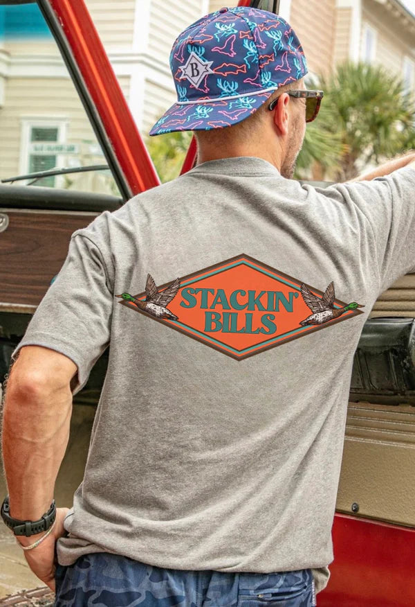 Stackin' Bills Bella Canvas Graphic Tee