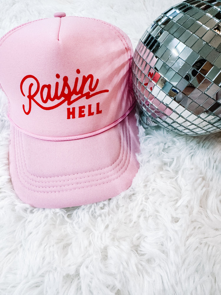 Raisin Hell DTF Printed Hat