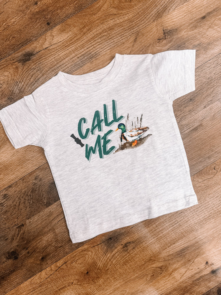 Call Me Duck Kids Bella Canvas Graphic Tee