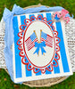 Preppy American Flag Coquette 4th of July Comfort Colors Graphic Tee