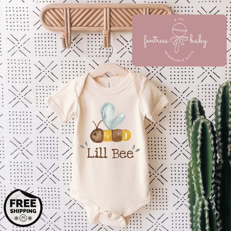 Lill Bee Pregnancy Announcement Onesie