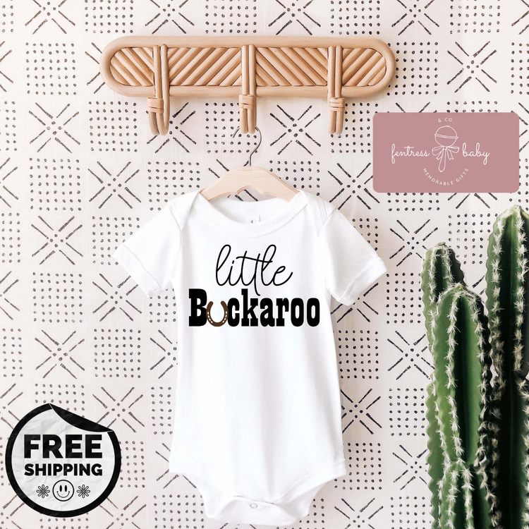 Little Buckaroo Pregnancy Announcement Onesie
