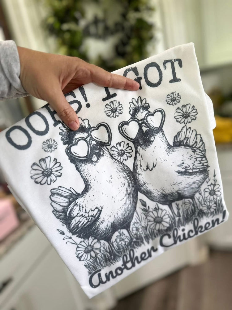 Oops! I Got Another Chicken Bella Canvas Graphic Tee
