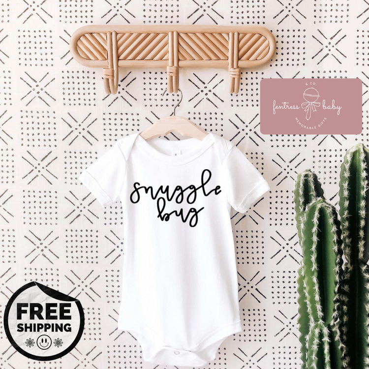 Snuggle Bug Pregnancy Announcement Onesie