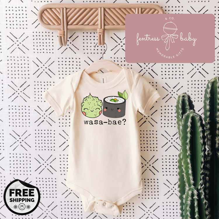 Wasa-Bae Pregnancy Announcement Onesie
