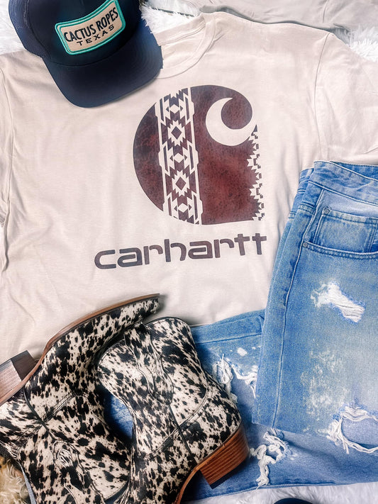 Western Carhartt Gildan Graphic Tee