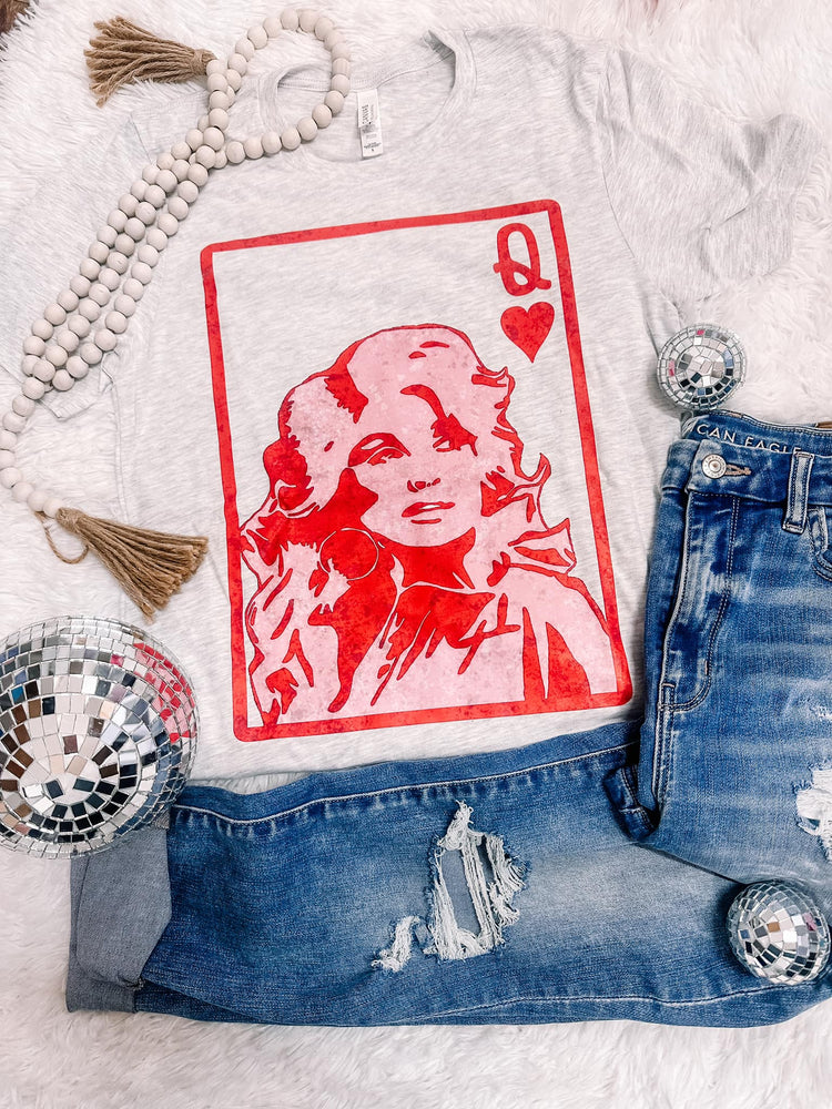 Queen Of Hearts Bella Canvas Graphic Tee