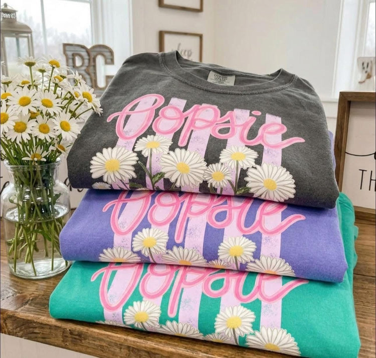 Oopsie Daisy Summer Comfort Colors Graphic Tee