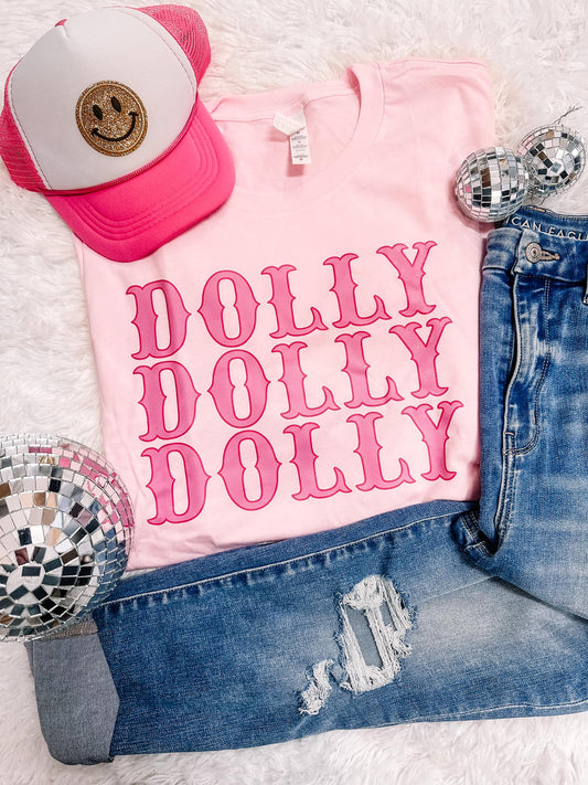 Dolly Stacked Bella Canvas Graphic Tee