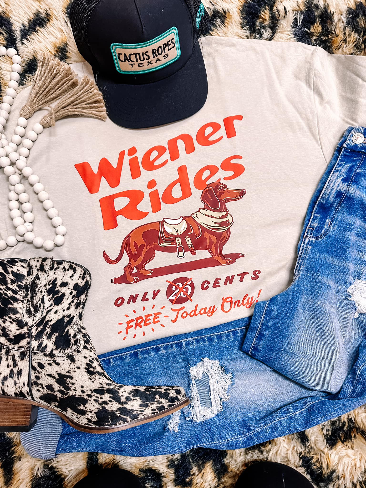 Wiener Rides Gildan Graphic Tee – FentressCo