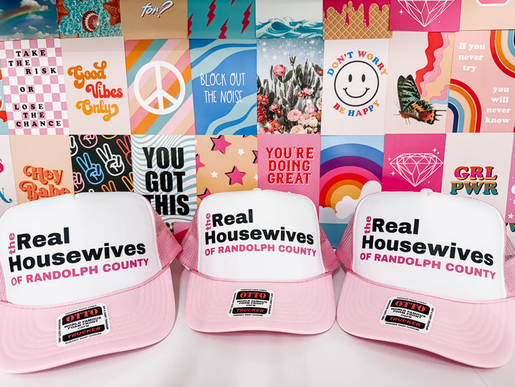 Real Housewives DTF Printed Hat