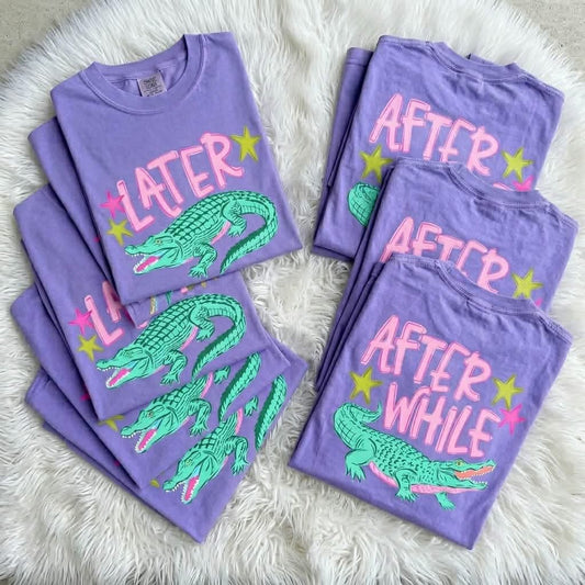See You Later Alligator Comfort Colors Graphic Tee
