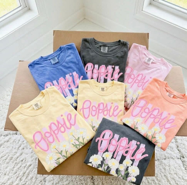 Oopsie Daisy Summer Comfort Colors Graphic Tee