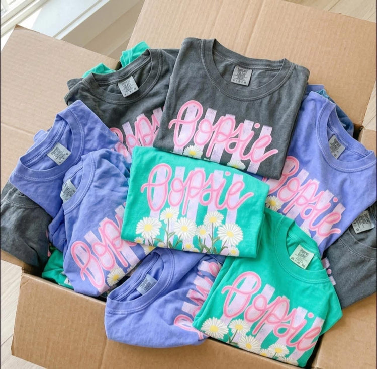 Oopsie Daisy Summer Comfort Colors Graphic Tee