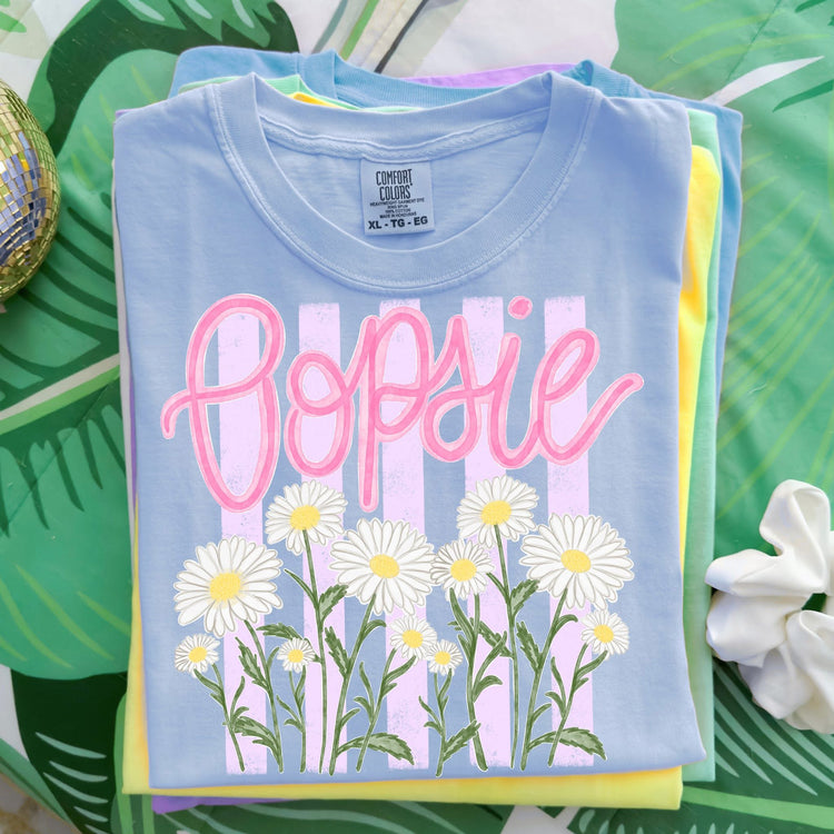 Oopsie Daisy Summer Comfort Colors Graphic Tee