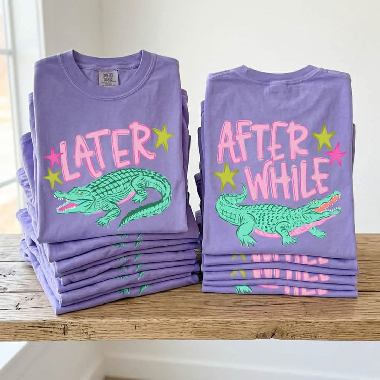 See You Later Alligator Comfort Colors Graphic Tee