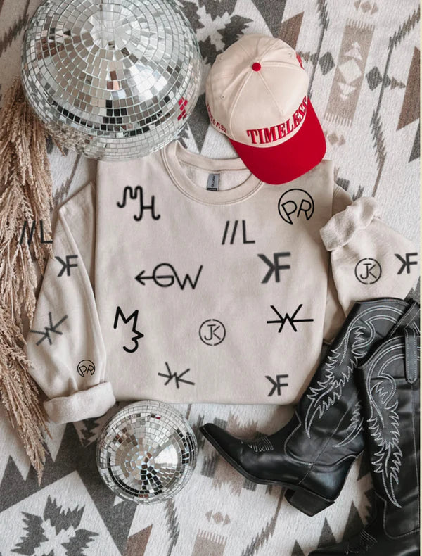 Cowpoke Western Crewneck