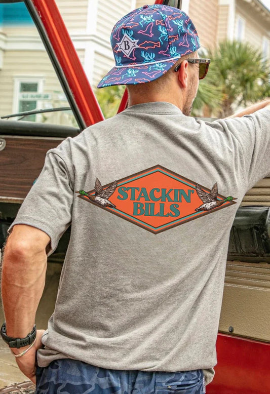 Stackin' Bills Bella Canvas Graphic Tee