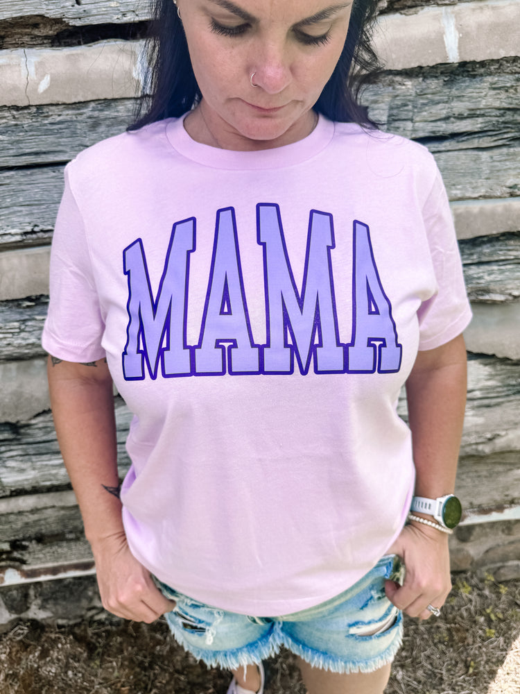 Purple Mama Bella Canvas Graphic Tee