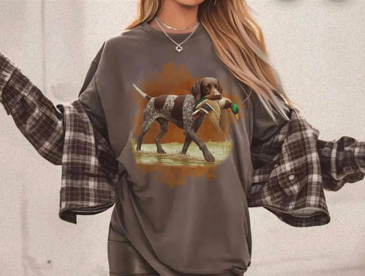 Hunting Hound Comfort Colors Graphic Tee