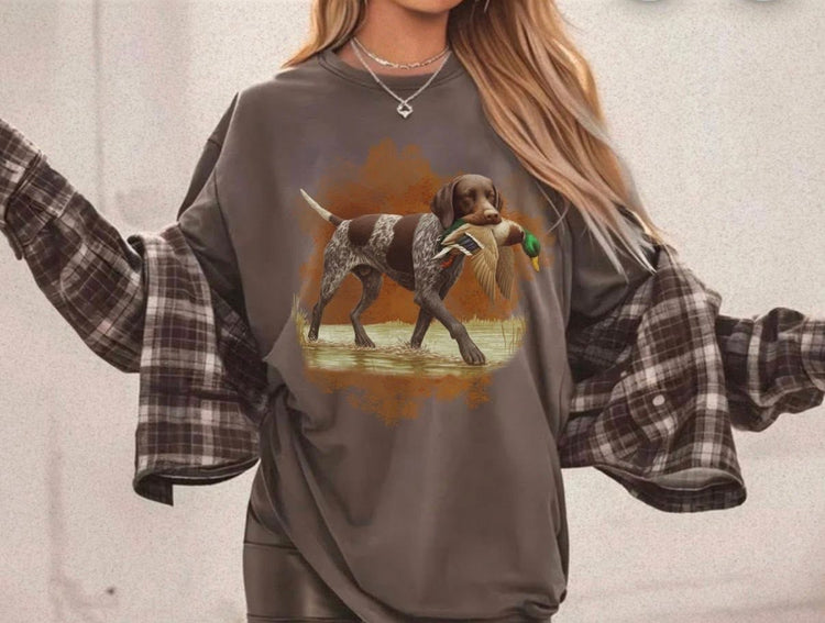 Hunting Hound Comfort Colors Graphic Tee