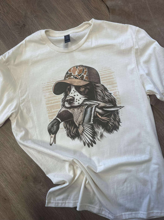 Duck Hunting Dog Gildan Graphic Tee
