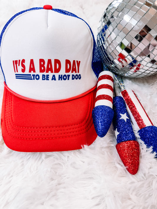 It's A Bad Day DTF Printed Hat