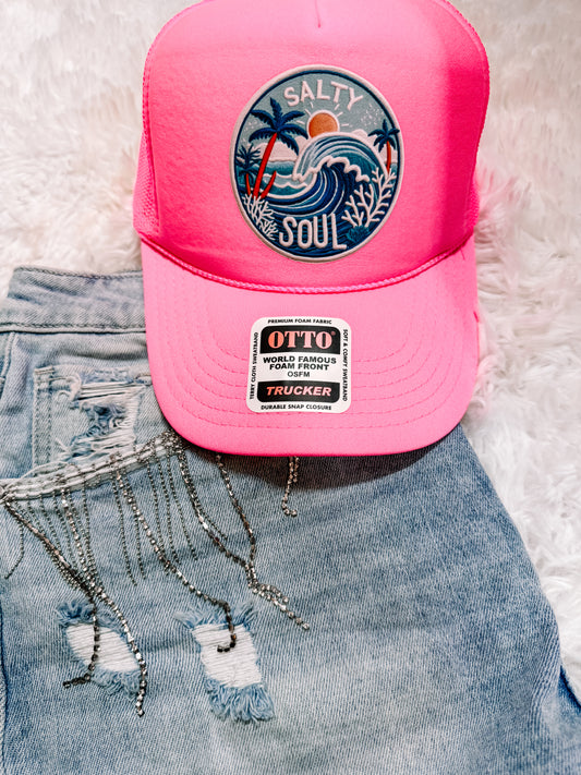 Salty Soul DTF Printed Hat