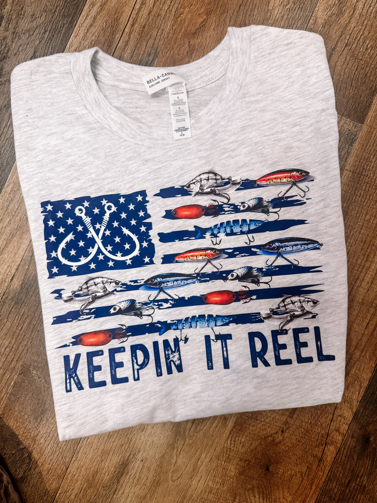 Keepin' It Reel Bella Canvas Graphic Tee