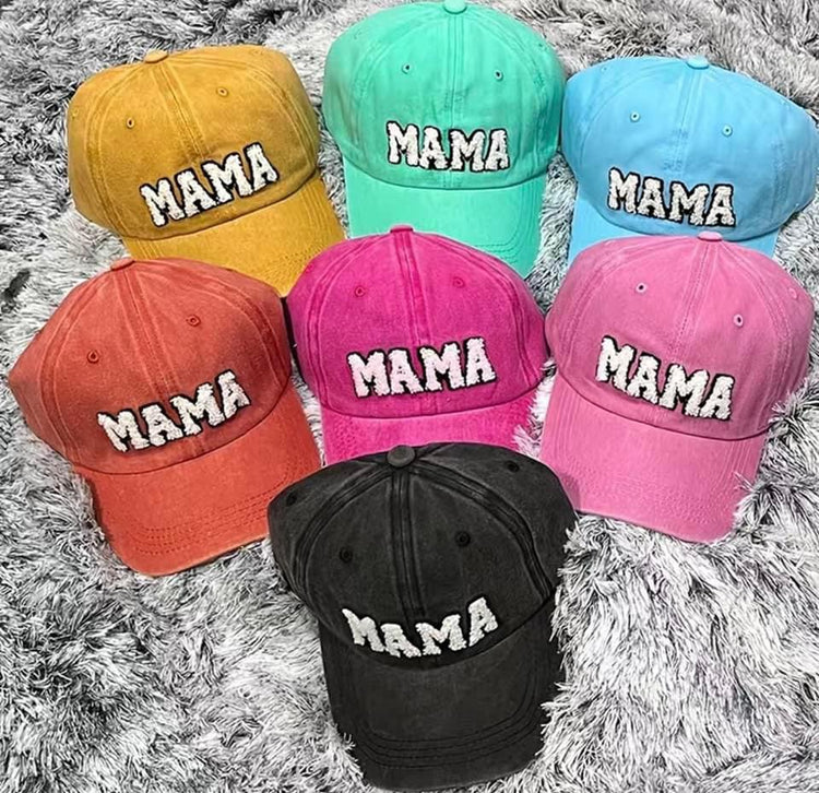 Faux Patch Mama DTF Printed Hat