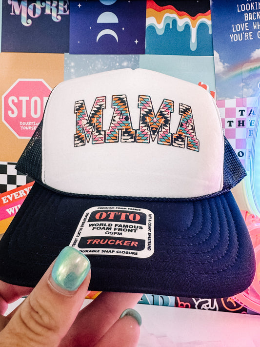 Aztec Mama DTF Printed Hat