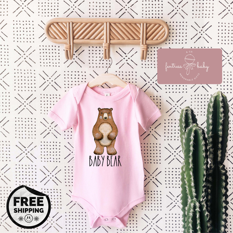 Baby Bear Pregnancy Announcement Onesie