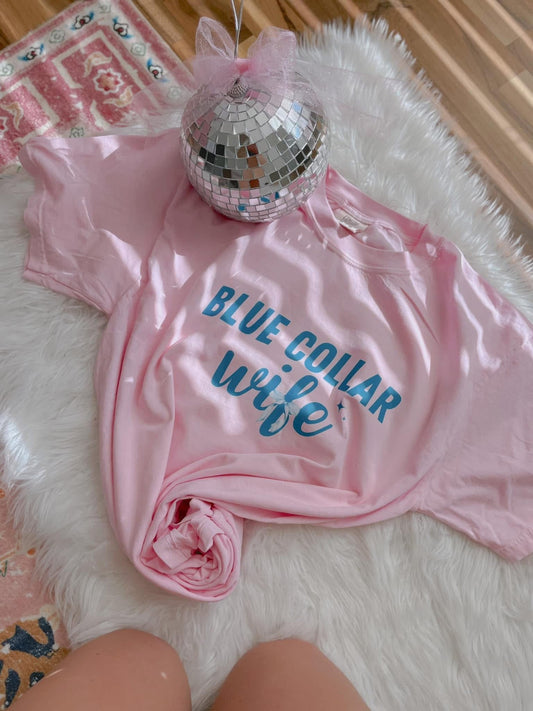 Blue Collar Wife Comfort Colors Graphic Tee