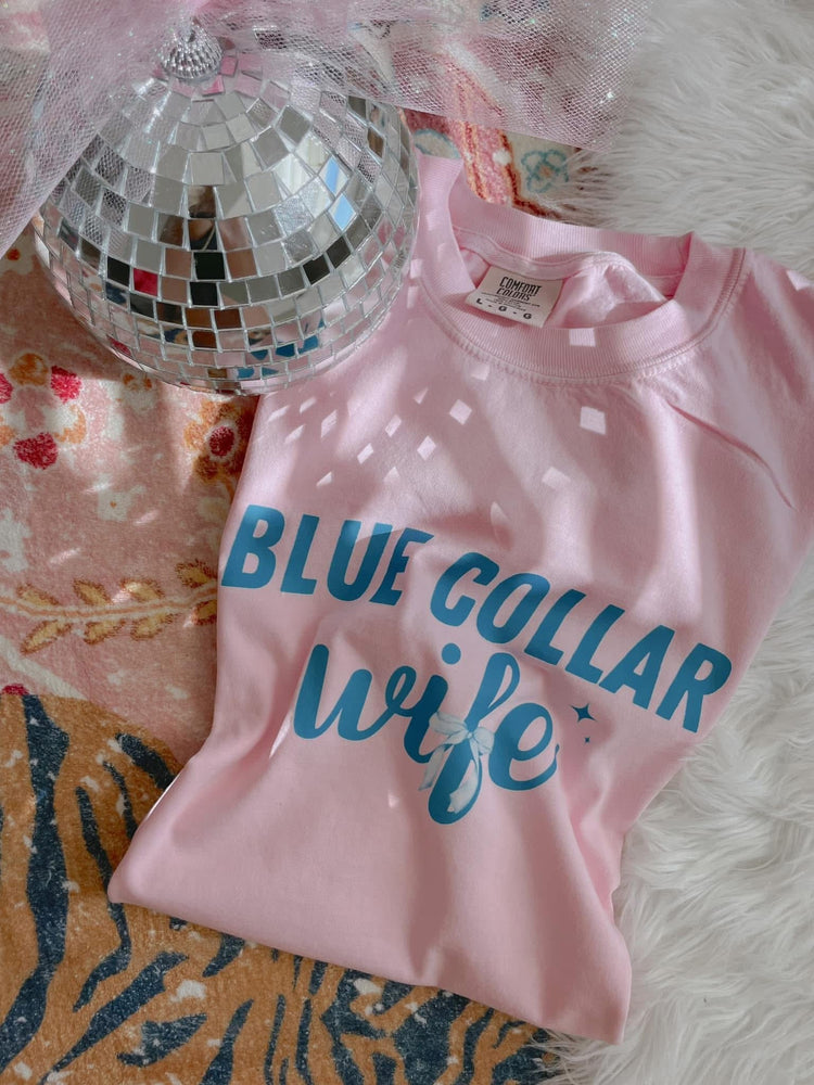 Blue Collar Wife Comfort Colors Graphic Tee