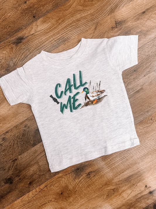 Call Me Duck Kids Bella Canvas Graphic Tee