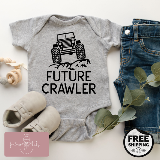Future Crawler Pregnancy Announcement Onesie