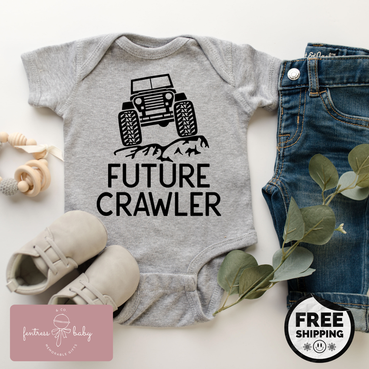 Future Crawler Pregnancy Announcement Onesie