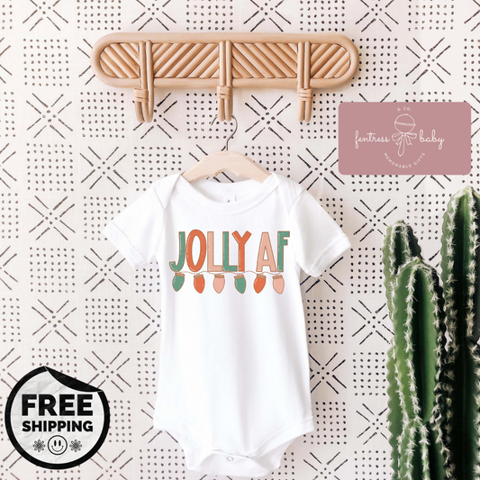 Jolly AF Pregnancy Announcement Onesie