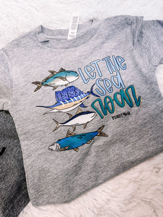 Let The Sea Soar Kids Bella Canvas Graphic Tee