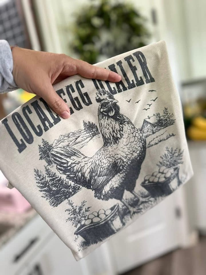 Local Egg Dealer Bella Canvas Graphic Tee