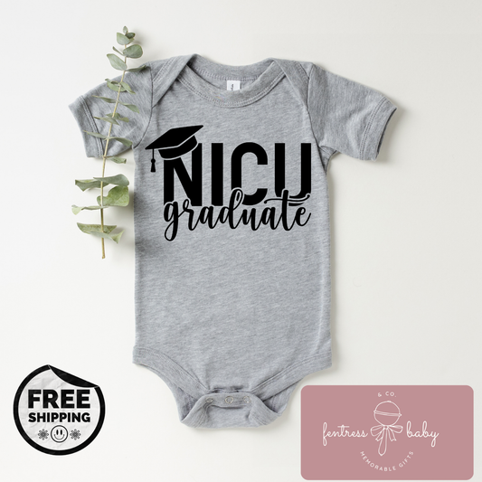 Nicu Graduate Pregnancy Announcement Onesie