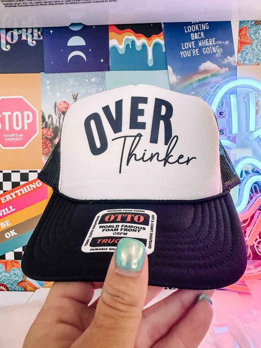 Over Thinker DTF Printed Hat