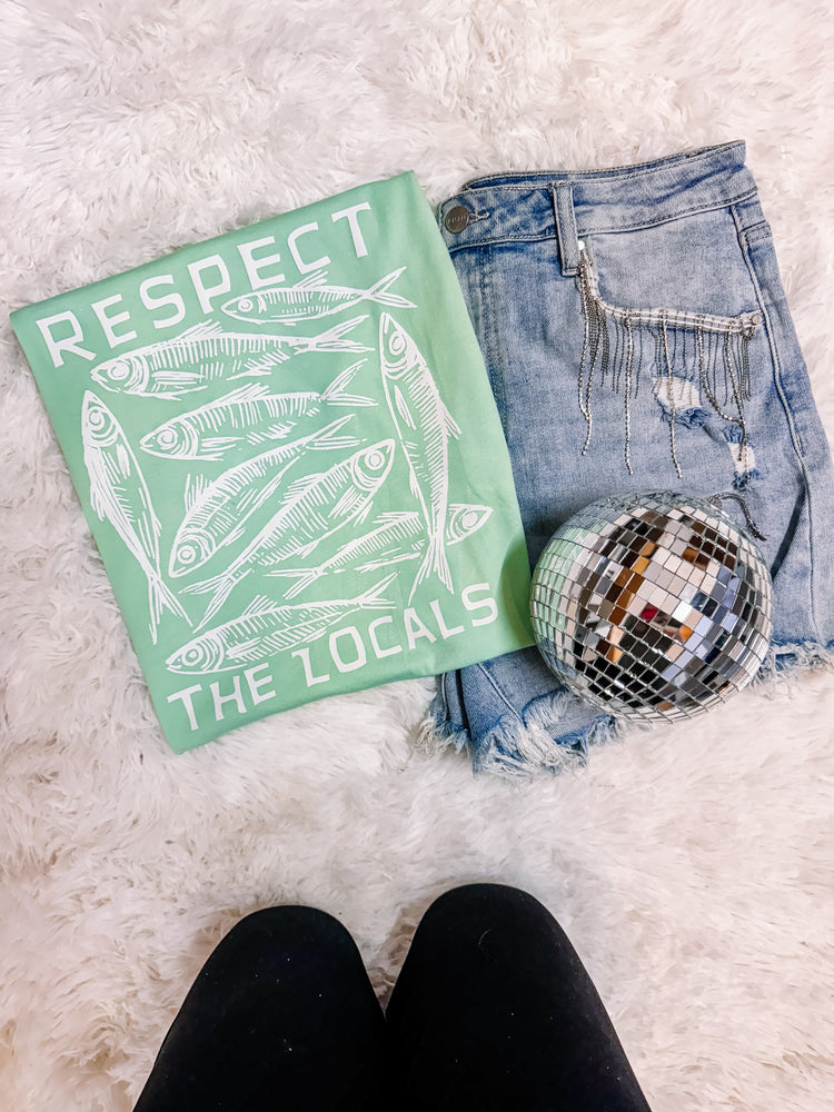 Respect The Locals Bella Canvas Graphic Tee