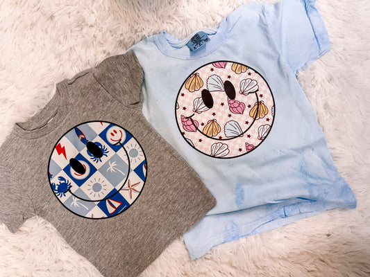 Summer Smiles Bella Canvas Graphic Tee